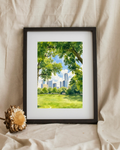 ✨ Austin, Texas Watercolor City Park Print ✨